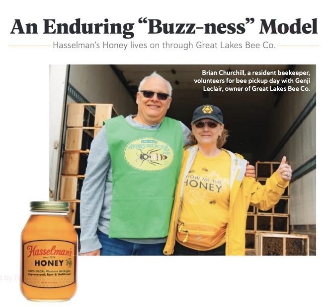 Great Lakes Bee Company feature in Michigan Agricultural Magazine
